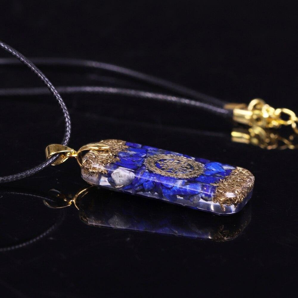 Pendant Orgonite "Cosmic Energy" in Lapis Lazuli – Bild 2