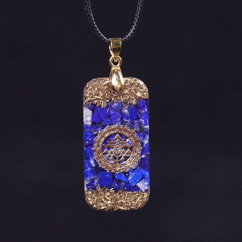 Anhänger Orgonite "Cosmic Energie" in Lapislazuli