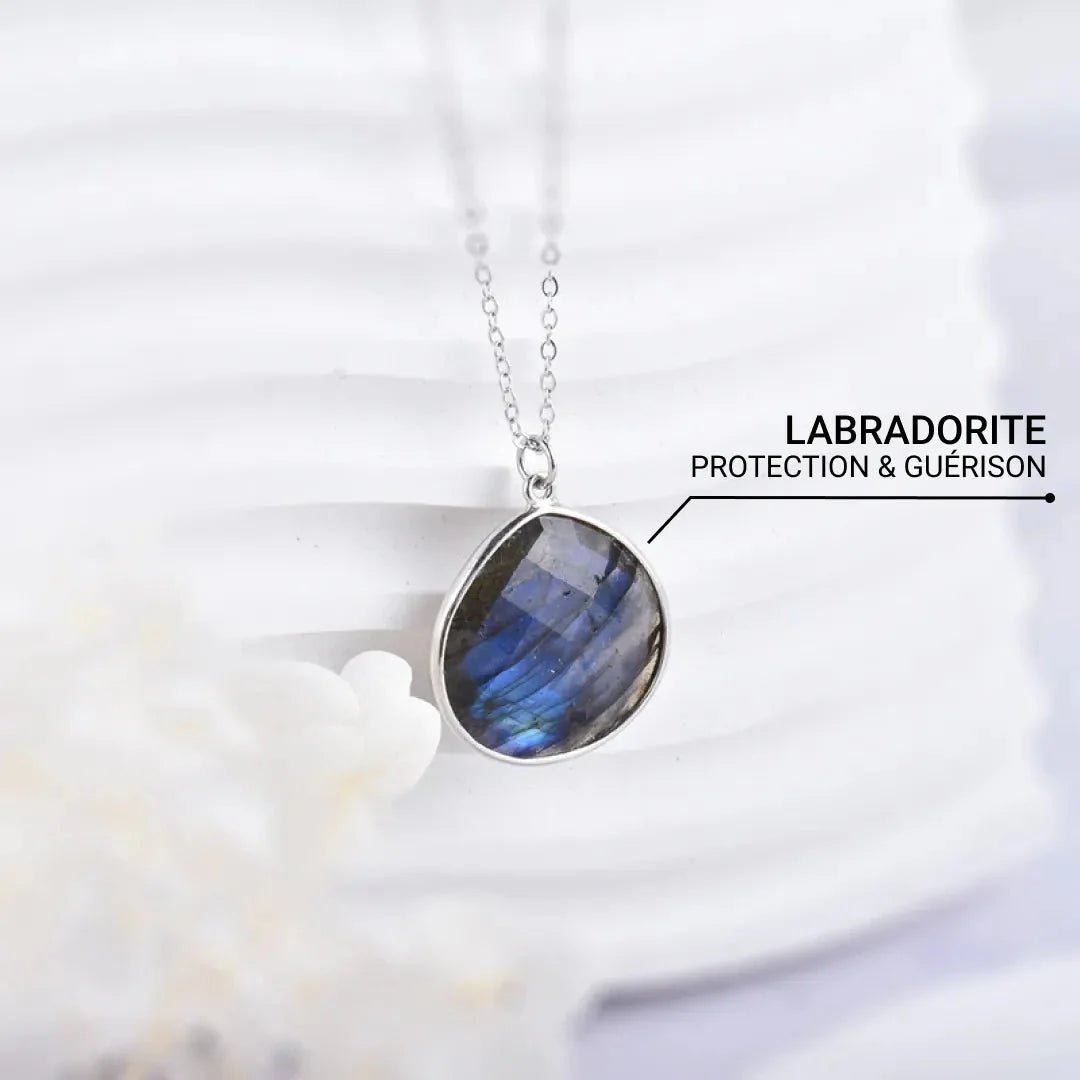 Elegant Protection Pendant in Labradorite – Bild 4