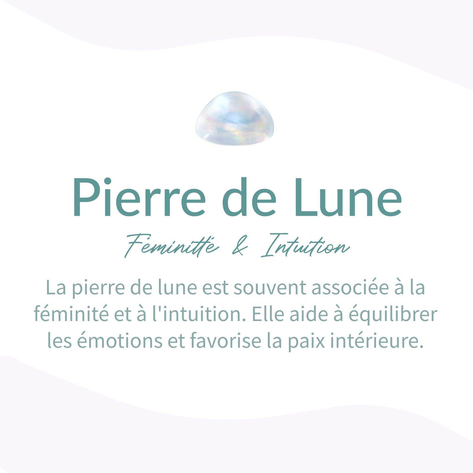 Adjustable Ring Astral Softness in Moonstone – Bild 4