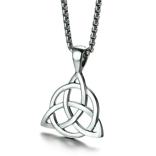 Stainless Steel "Triquetra" Pendant – Bild 11