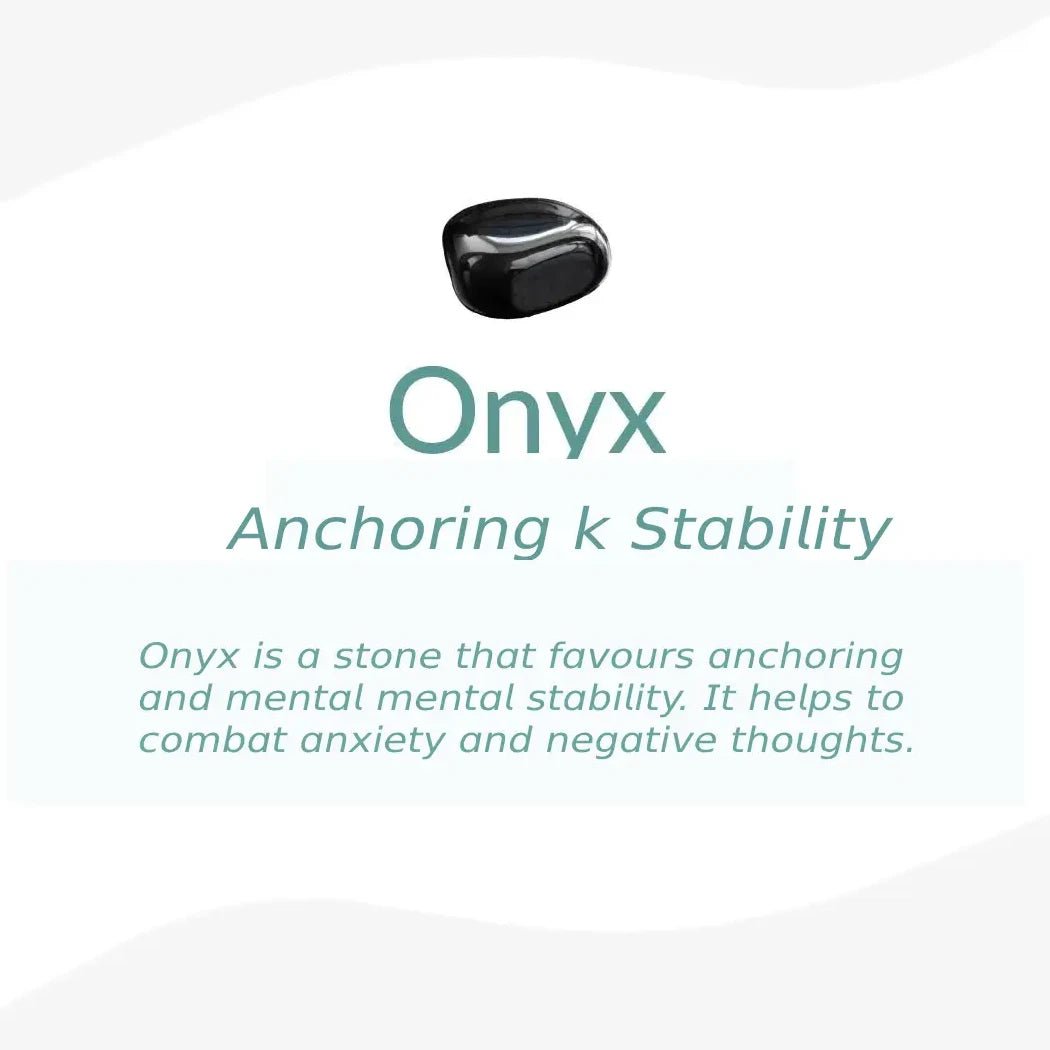 Bracelet Wrap "Anchorage & Security" in Onyx – Bild 3